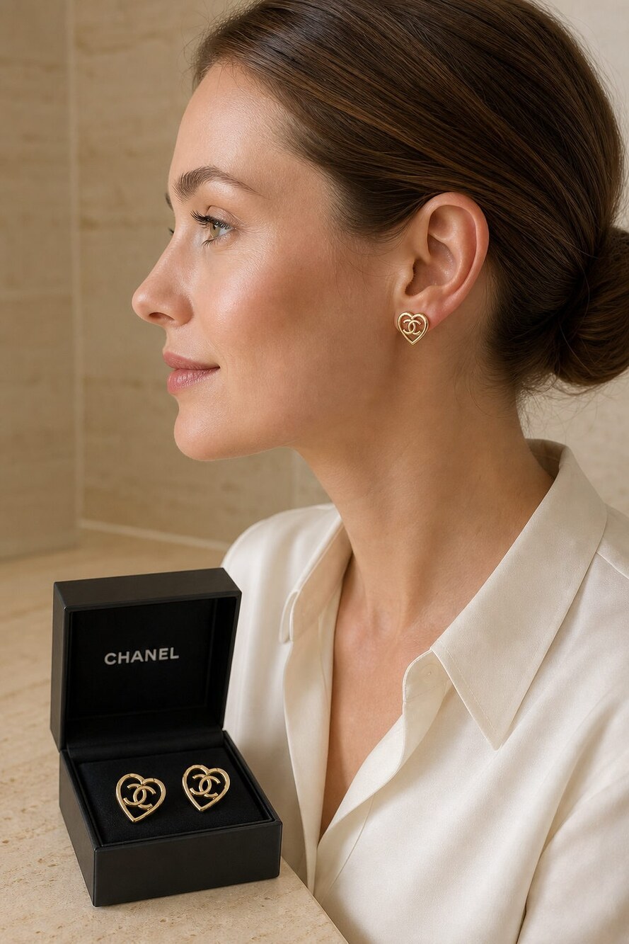 CHANEL Classic Parisian Earrings Style 26 | New with Box - Picture 9 of 9